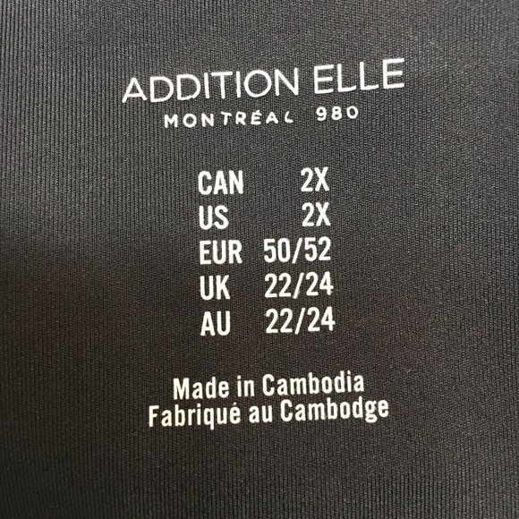 Sports Bra Addition Elle Workout Plus Size  2X - Picture 9 of 12